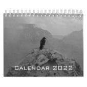 Wild Life Black and White Printed Calendar 2022 Kalender (Titelbild)