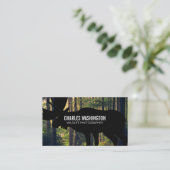 Wild Life Fotograf | Außenbereich Visitenkarte (Stehend Vorderseite)