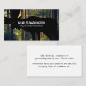 Wild Life Fotograf | Außenbereich Visitenkarte (Vorne/Hinten)