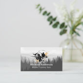 Wild Life Hunters | Wälder und Berge Visitenkarte (Stehend Vorderseite)