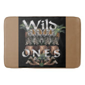 Wild Life Lovers Badematte (Vorderseite)