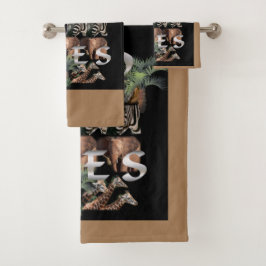 Wild Life Lovers Badhandtuch Set