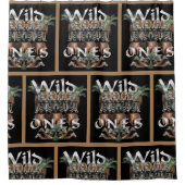 Wild Life Lovers Duschvorhang (Vorderseite)