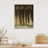 Wild Life Poster (Küche)