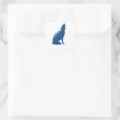 Wild Life Quadratischer Aufkleber (Tasche)