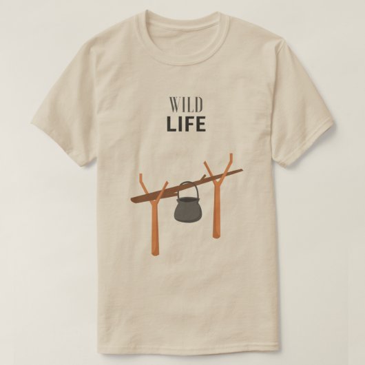 Wild Life T - Shirt (Design vorne)