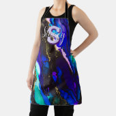 Wild Lila Alkoholtink All-over-Print-Schürze Schürze (InSitu)