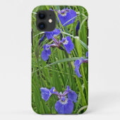 Wild Lila Iris Case-Mate iPhone Hülle (Rückseite)