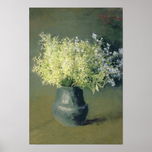Wild Lilacs and Forget-Me-Nots, 1889 Poster (Vorne)