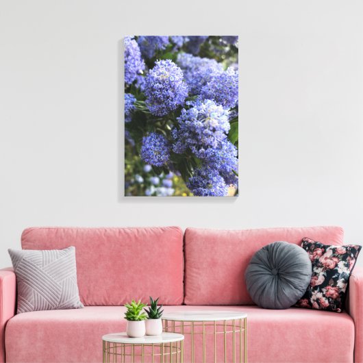 Wild Lilacs Leinwanddruck (Insitu (Wohnzimmer))