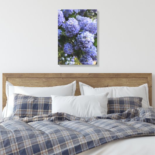 Wild Lilacs Leinwanddruck (Insitu (Schlafzimmer))