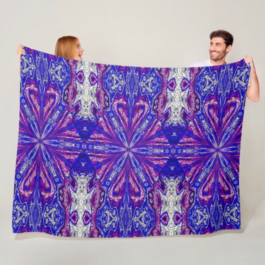 Wild Lilies 10 Fleecedecke (Beispiel)