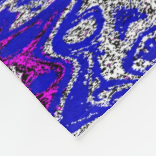 Wild Lilies 10 Fleecedecke (Ecke)