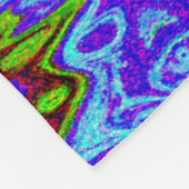 Wild Lilies 1 Fleecedecke (Ecke)