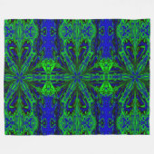 Wild Lilies 5 Fleecedecke (Vorderseite (Horizontal))