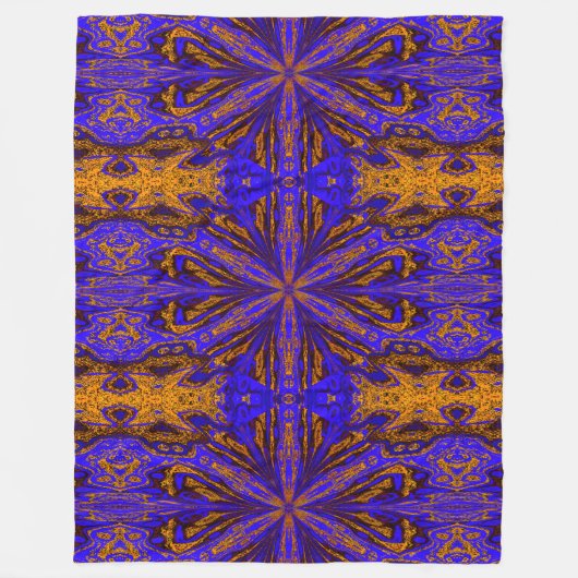 Wild Lilies 6 Fleecedecke (Vorderseite)