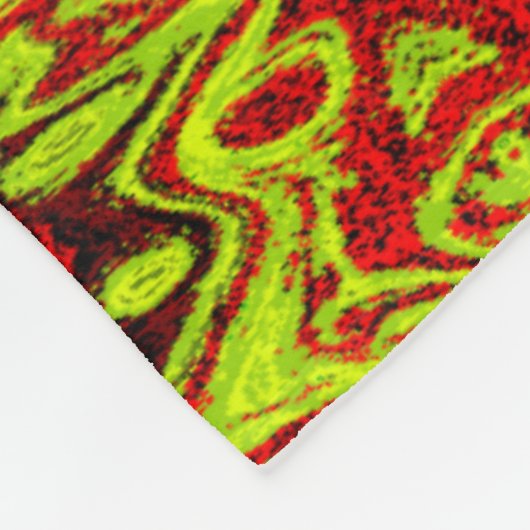 Wild Lilies 7 Fleecedecke (Ecke)