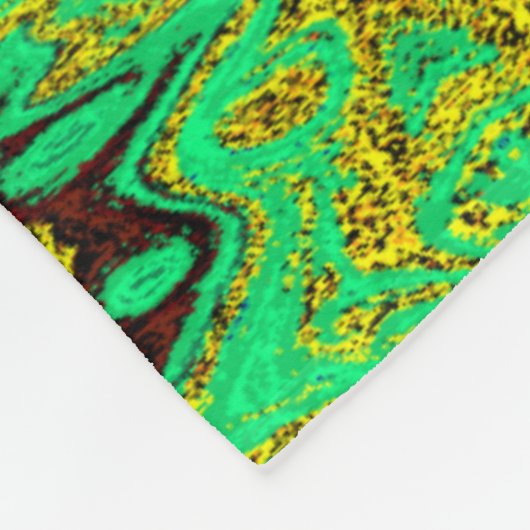 Wild Lilies 8 Fleecedecke (Ecke)