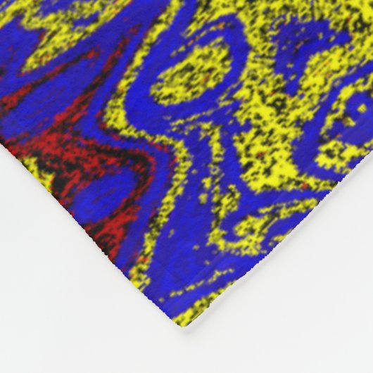 Wild Lilies 9 Fleecedecke (Ecke)