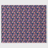Wild Lilies floral Geschenkpapier (Flach)