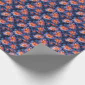 Wild Lilies floral Geschenkpapier (Ecke)