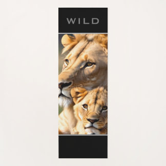 Wild Lion Cub - Yoga Mat Yogamatte