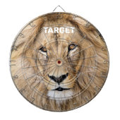 Wild Lion Personalisiert Dartscheibe (vorne)
