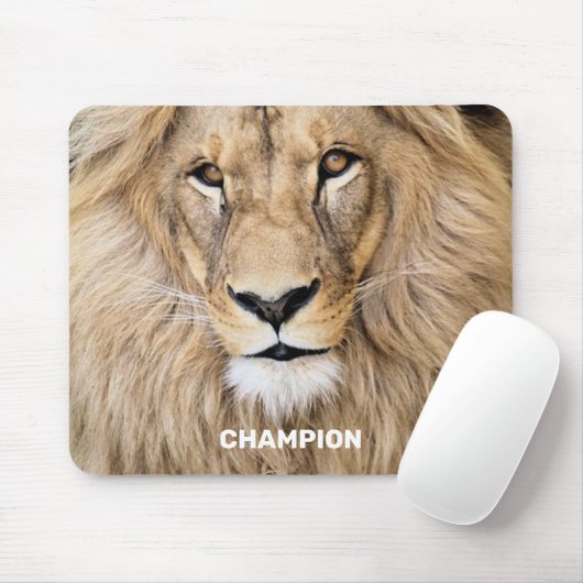 Wild Lion Personalisiert Mousepad (Mit Mouse)