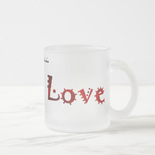 Wild Love Becher Mattglastasse
