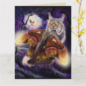 Wild Luminessense Karte (Gelbe Blume)