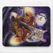 Wild Luminessense Moth Winged Lynx Mousepad (Vorne)