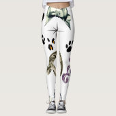 Wild Luxe Leopard Leggings (Vorderseite)