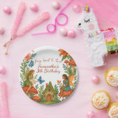 Wild Magical Fairy Garden Geburtstagsparty - Pappteller (Party)