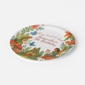 Wild Magical Fairy Garden Geburtstagsparty - Pappteller (Schrägansicht)