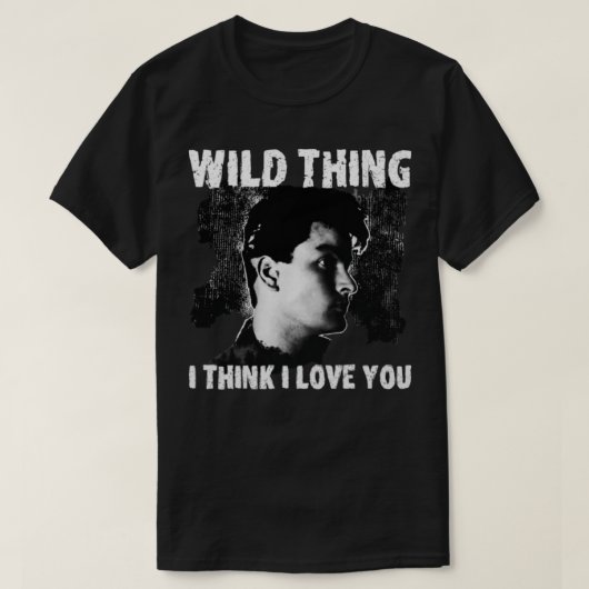 Wild Major League I denke ich, ich Liebe Sie T-Shirt (Design vorne)