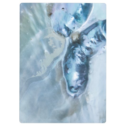 Wild Malaysian Mother of Pearl Klemmbrett (Rückseite)