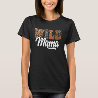 Wild Mama Zoo Geboren Wild Geburtstag Safari Jungl T-Shirt