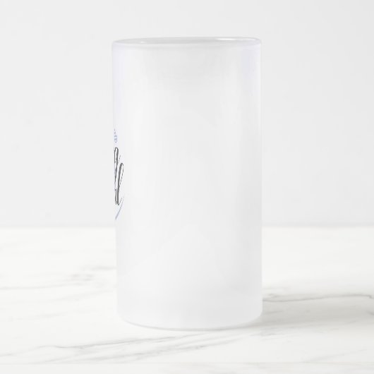 Wild Mattglas Bierglas (Mittel)