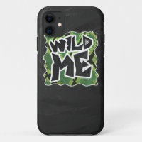 Wild Me Schlange Schwarz und Grün