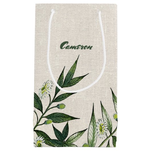 Wild Meadow | Botanische Hochzeitsgeschenke Kleine Geschenktüte (Vorderseite)