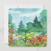 Wild Meadow | Einladungen für Hochzeiten im Sommer (Rückseite)