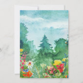 Wild Meadow | Einladungen für Hochzeiten im Sommer (Rückseite)