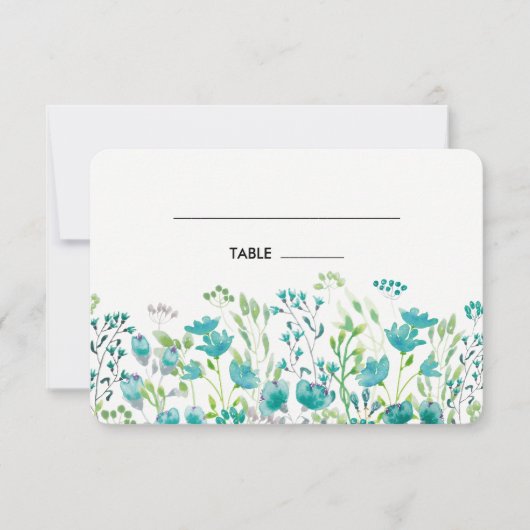 Wild Meadow | Frühlingsgebirge - Platzkarten (Vorderseite)