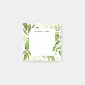 Wild Meadow | PERSONALISIERT Post-it Klebezettel (Vorderseite)