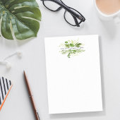 Wild Meadow Personalisiert Post-it Klebezettel