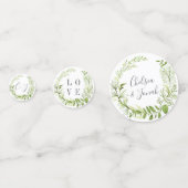Wild Meadow Personalisiert Wedding Konfetti (Vorderseiten)