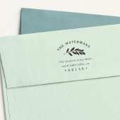 Wild Meadow Rücksendeadresse Permastempel