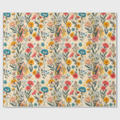 Wild Meadow Splash Geschenkpapier (Flach)