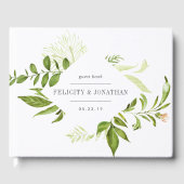 Wild Meadow Wedding Gästebuch (Vorderseite)