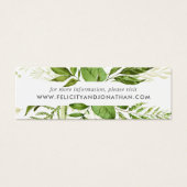 Wild Meadow Wedding Website Cards | Mini (Vorderseite)